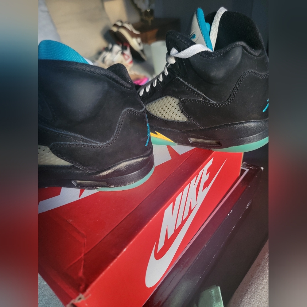 Jordan 5 Aqua - Picture 7 of 9
